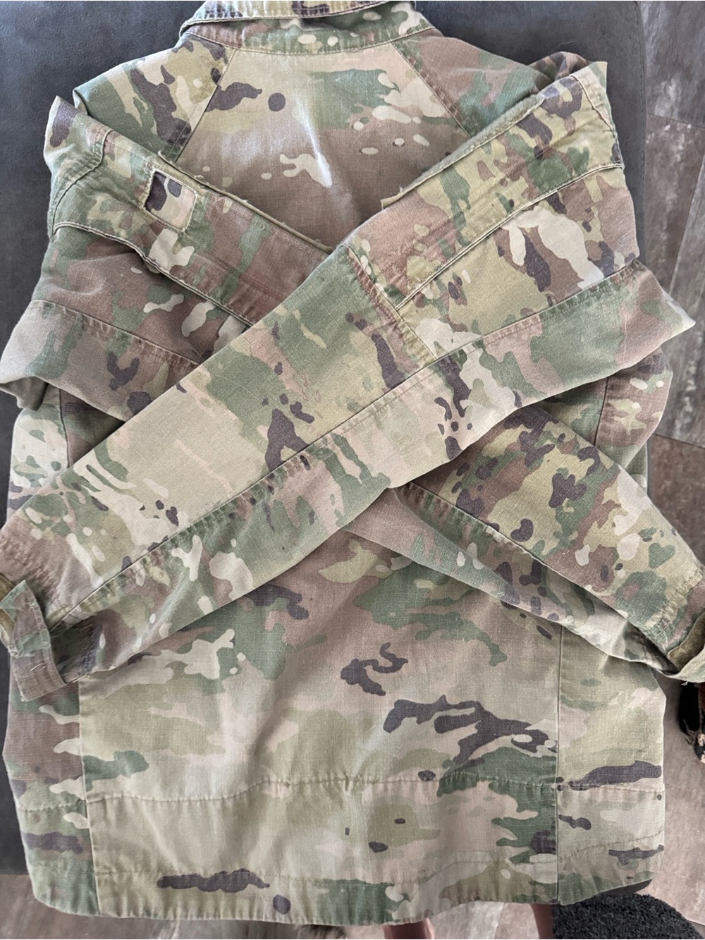Massif Zip Camo Uniform Top